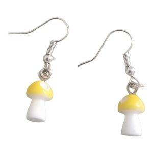 Handmade mushroom Earrings